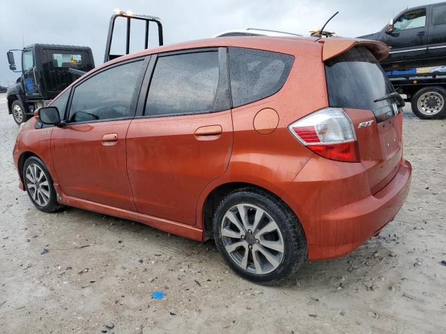 JHMGE8H50CC040174 - 2012 HONDA FIT SPORT ORANGE photo 2