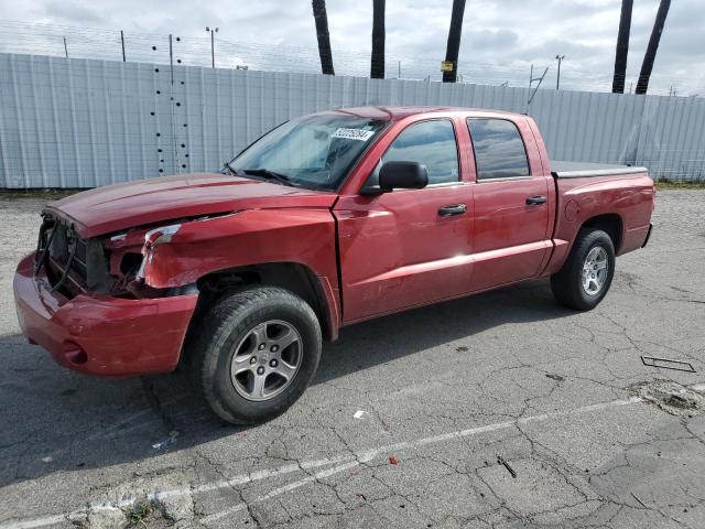 1D7HE48N77S103318 - 2007 DODGE DAKOTA QUAD SLT RED photo 1