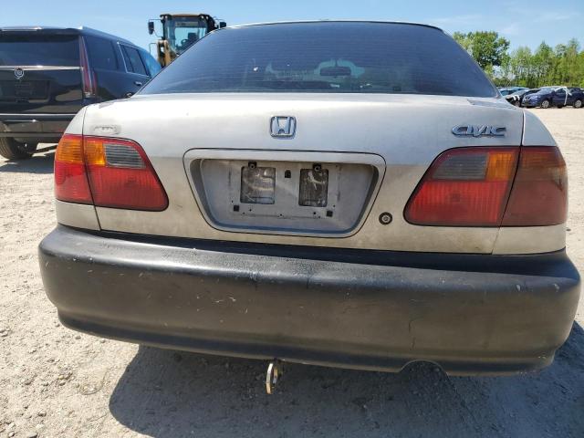 2HGEJ6616YH597797 - 2000 HONDA CIVIC BASE SILVER photo 6