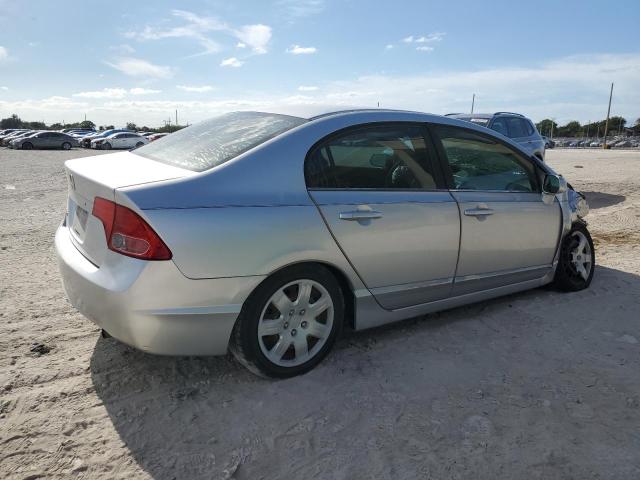 1HGFA16566L077769 - 2006 HONDA CIVIC LX SILVER photo 3