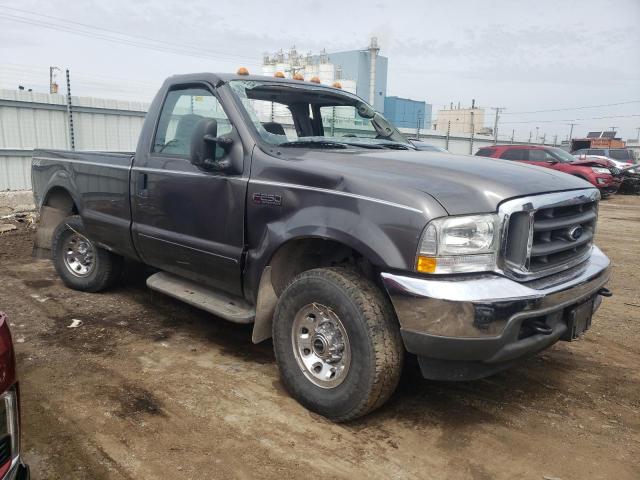 1FTNF21L43ED14976 - 2003 FORD F-150 SUPER DUTY GRAY photo 4