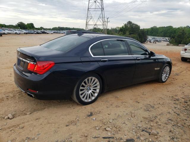 WBAKB8C58ACY62923 - 2010 BMW 750 LI BLUE photo 3