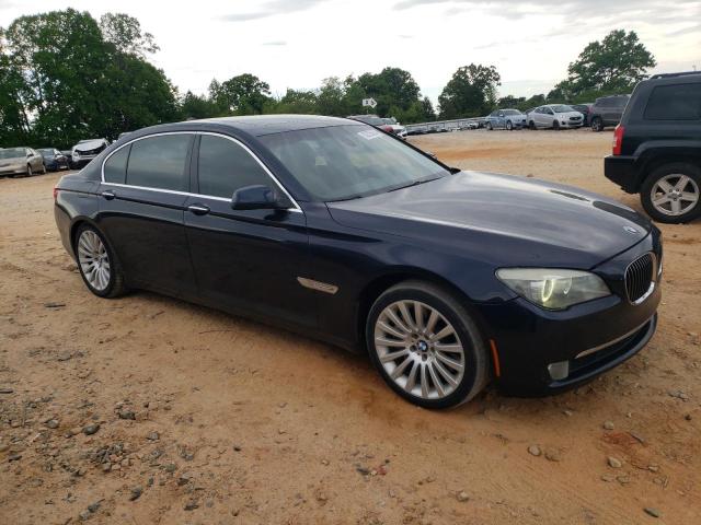 WBAKB8C58ACY62923 - 2010 BMW 750 LI BLUE photo 4