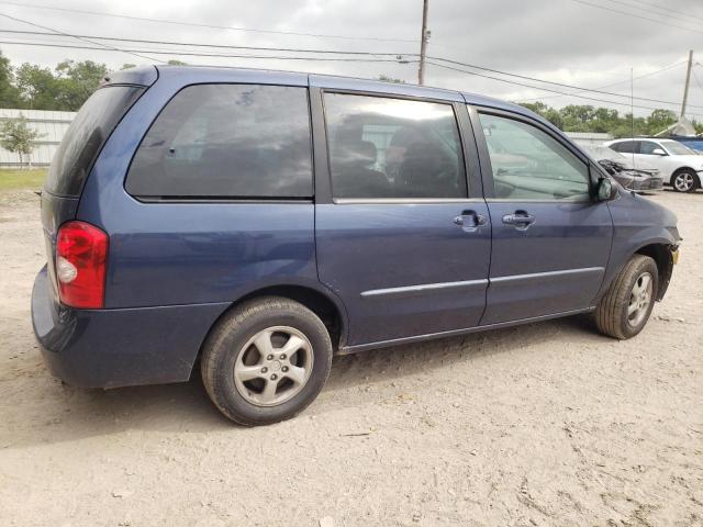 JM3LW28A920323588 - 2002 MAZDA MPV WAGON BLUE photo 3