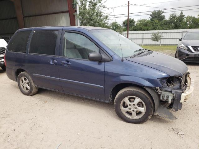 JM3LW28A920323588 - 2002 MAZDA MPV WAGON BLUE photo 4