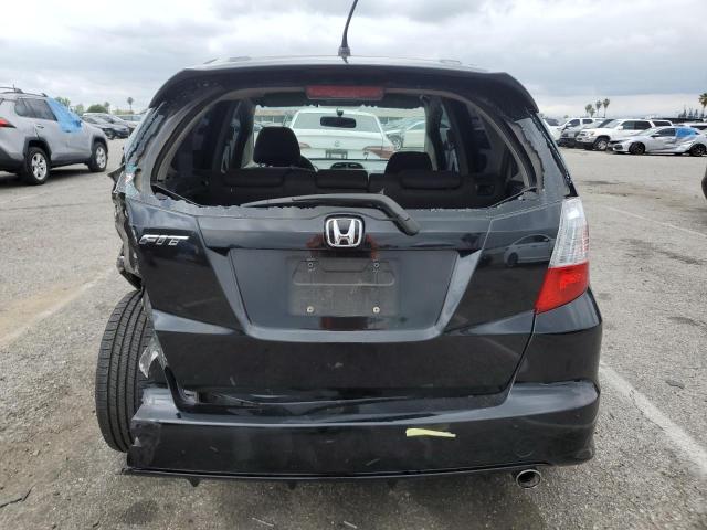 JHMGE8H54DC011729 - 2013 HONDA FIT SPORT BLACK photo 6