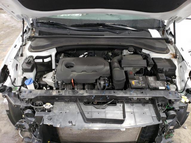 5NMS3CAD2LH170237 - 2020 HYUNDAI SANTA FE SEL WHITE photo 12