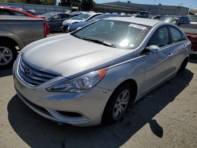 5NPEB4AC4BH002078 - 2011 HYUNDAI SONATA GLS SILVER photo 1