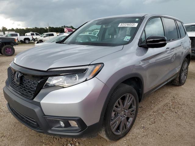 5FNYF7H5XMB011444 - 2021 HONDA PASSPORT EXL 银色 照片 1