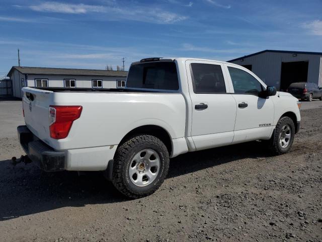 1N6AA1EJ4JN510815 - 2018 NISSAN TITAN S WHITE photo 3