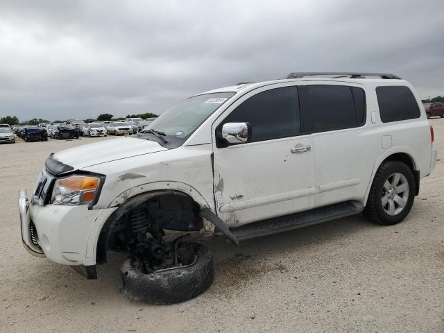 5N1BA08C68N601489 - 2008 NISSAN ARMADA SE WHITE photo 1