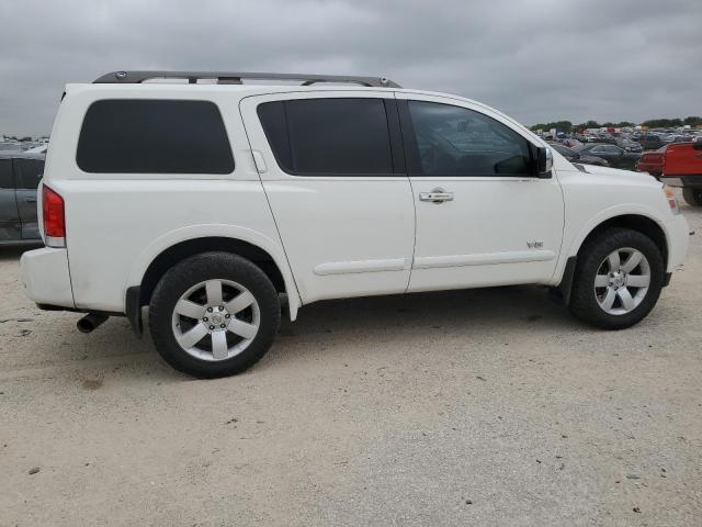 5N1BA08C68N601489 - 2008 NISSAN ARMADA SE WHITE photo 3