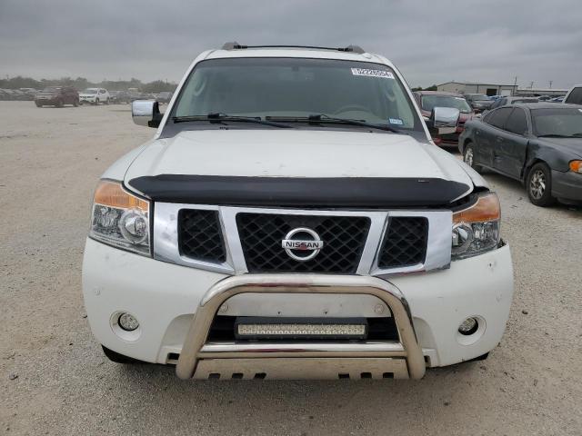 5N1BA08C68N601489 - 2008 NISSAN ARMADA SE WHITE photo 5