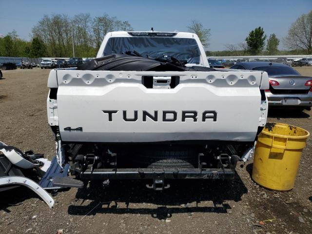 5TFLA5DB7RX132907 - 2024 TOYOTA TUNDRA CREWMAX SR WHITE photo 6