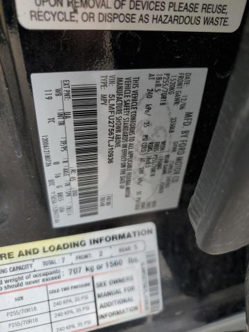 5LMFU27567LJ10936 - 2007 LINCOLN NAVIGATOR შავი ფოტო 13