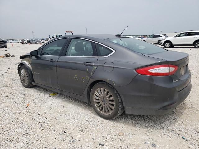 3FA6P0LU9FR309002 - 2015 FORD FUSION SE HYBRID BLACK photo 2