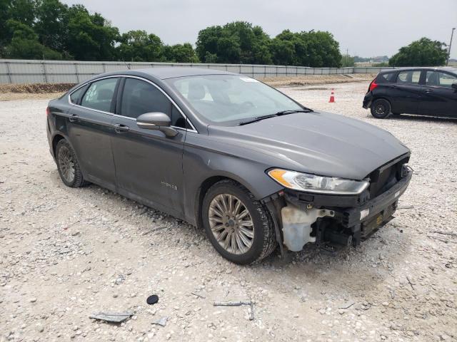 3FA6P0LU9FR309002 - 2015 FORD FUSION SE HYBRID BLACK photo 4