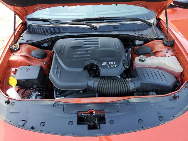 2C3CDXBG3NH176309 - 2022 DODGE CHARGER SXT ORANGE photo 11