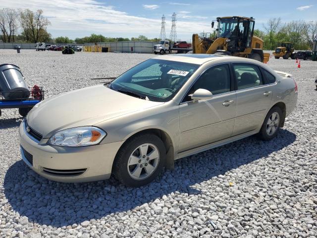 2G1WT57N191185346 - 2009 CHEVROLET IMPALA 1LT GOLD photo 1