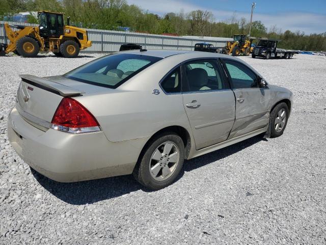 2G1WT57N191185346 - 2009 CHEVROLET IMPALA 1LT GOLD photo 3