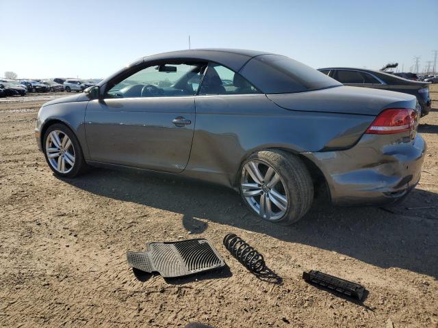 WVWFW7AH0CV002201 - 2012 VOLKSWAGEN EOS LUX GRAY photo 2