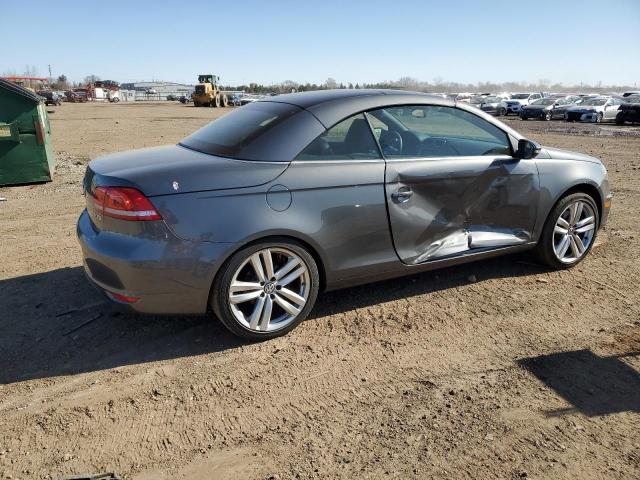 WVWFW7AH0CV002201 - 2012 VOLKSWAGEN EOS LUX GRAY photo 3