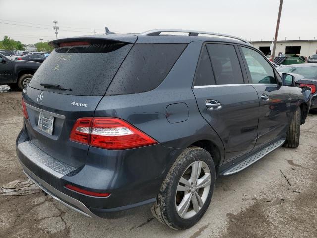 4JGDA5HB7DA149325 - 2013 MERCEDES-BENZ ML 350 4MATIC GRAY photo 3