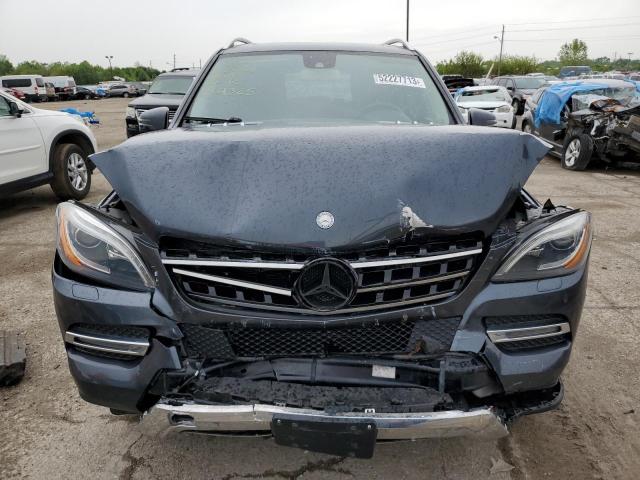 4JGDA5HB7DA149325 - 2013 MERCEDES-BENZ ML 350 4MATIC GRAY photo 5