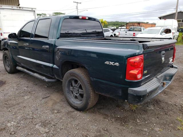 1D7RW3GP6BS598781 - 2011 DODGE DAKOTA SLT GREEN photo 2