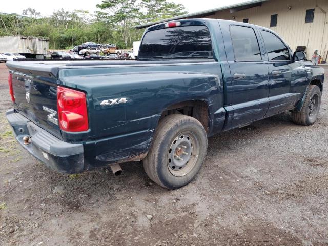 1D7RW3GP6BS598781 - 2011 DODGE DAKOTA SLT GREEN photo 3