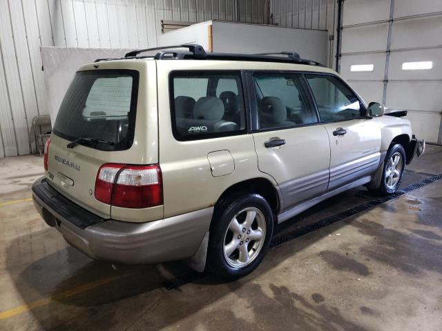 JF1SF65552H753080 - 2002 SUBARU FORESTER S 奶油色 照片 3