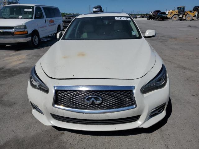 JN1EV7AP6HM730420 - 2017 INFINITI Q50 PREMIUM WHITE photo 5