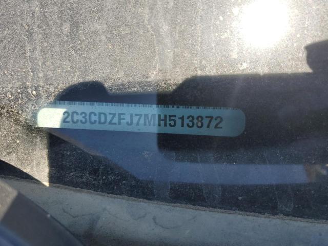 2C3CDZFJ7MH513872 - 2021 DODGE CHALLENGER R/T SCAT PACK BLACK photo 12