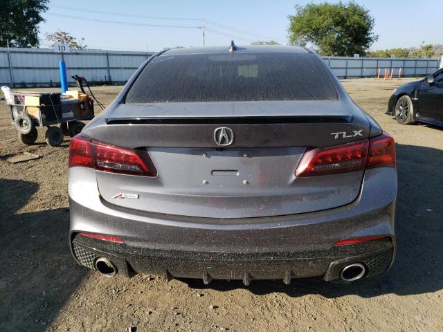 19UUB1F6XKA003094 - 2019 ACURA TLX TECHNOLOGY GRAY photo 6