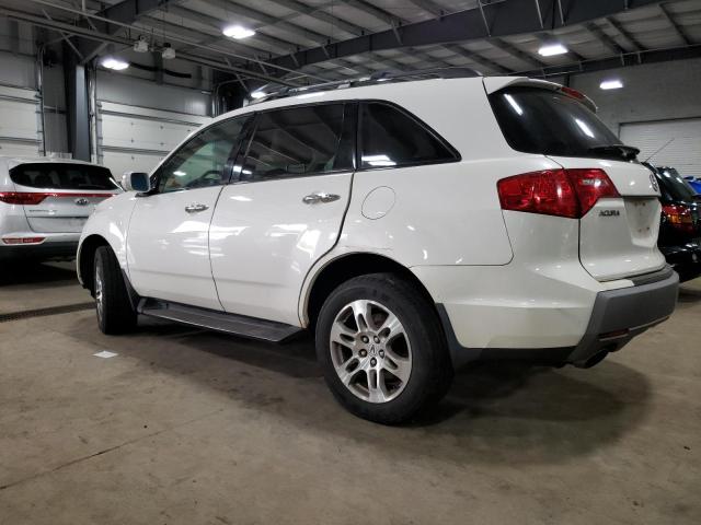 2HNYD28227H545089 - 2007 ACURA MDX WHITE photo 2