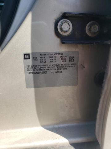 1G11C5SA0DF197407 - 2013 CHEVROLET MALIBU 1LT GOLD photo 12