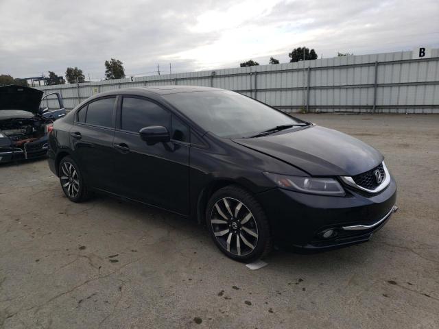 19XFB2F96FE284207 - 2015 HONDA CIVIC EXL შავი ფოტო 4