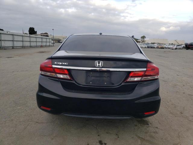19XFB2F96FE284207 - 2015 HONDA CIVIC EXL შავი ფოტო 6