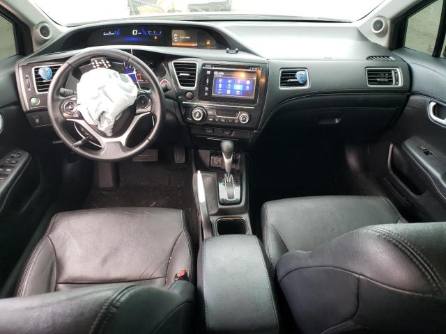 19XFB2F96FE284207 - 2015 HONDA CIVIC EXL შავი ფოტო 8