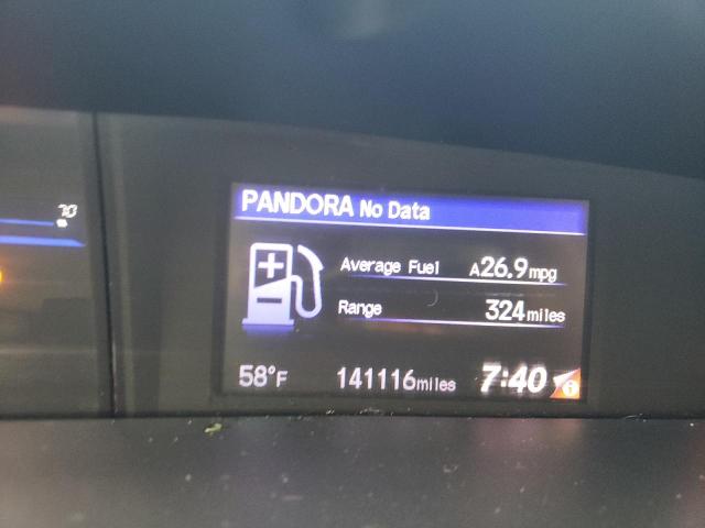 19XFB2F96FE284207 - 2015 HONDA CIVIC EXL შავი ფოტო 9