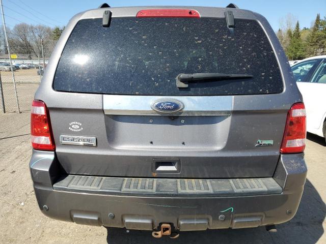 1FMCU9EGXAKC46129 - 2010 FORD ESCAPE LIMITED GRAY photo 6