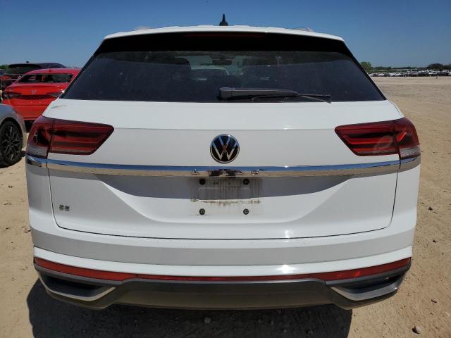 1V2DC2CA4MC231012 - 2021 VOLKSWAGEN ATLAS CROS SE WHITE photo 6