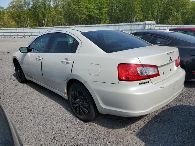 4A3AB36FX9E024573 - 2009 MITSUBISHI GALANT ES WHITE photo 2