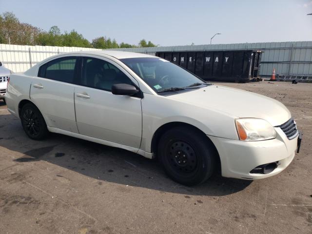 4A3AB36FX9E024573 - 2009 MITSUBISHI GALANT ES WHITE photo 4