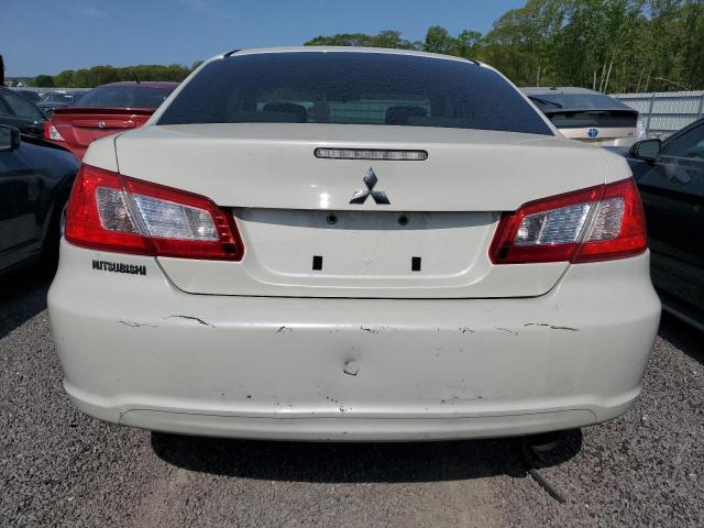 4A3AB36FX9E024573 - 2009 MITSUBISHI GALANT ES WHITE photo 6