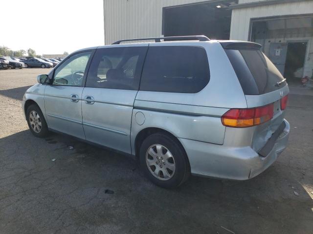 2HKRL18663H500104 - 2003 HONDA ODYSSEY EX BLUE photo 2