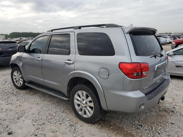 5TDYY5G15AS030844 - 2010 TOYOTA SEQUOIA PLATINUM SILVER photo 2