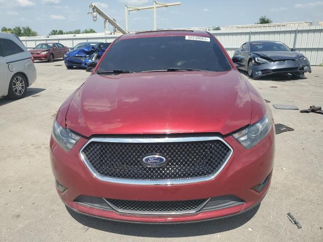 1FAHP2KT9DG203683 - 2013 FORD TAURUS SHO RED photo 5