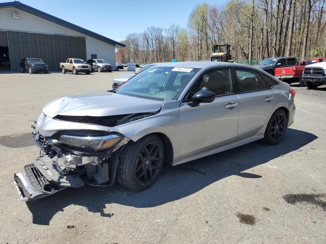 2HGFE2F59NH598345 - 2022 HONDA CIVIC SPORT SILVER photo 1