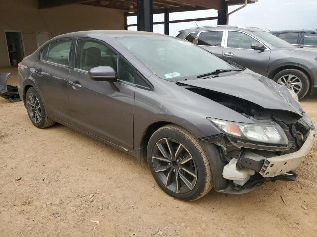 19XFB2E52FE052377 - 2015 HONDA CIVIC LX GRAY photo 4